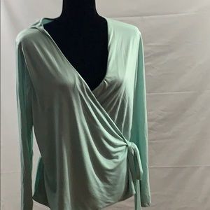 Wrap Jcrew blouse